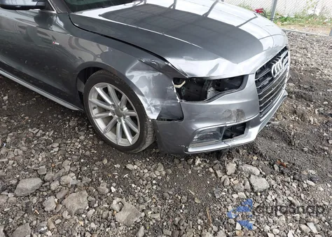 2016 Audi A5 2.0T Premium z USA, uszkodzony, nr VIN WAUM2AFR8GA025625